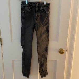 Free People Skinny Jeans Grey/Black